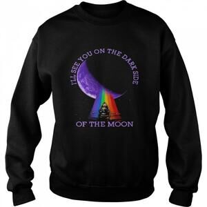 Ill See You On The Dark Side Of The Moon Rainbow Lgbt Shirt